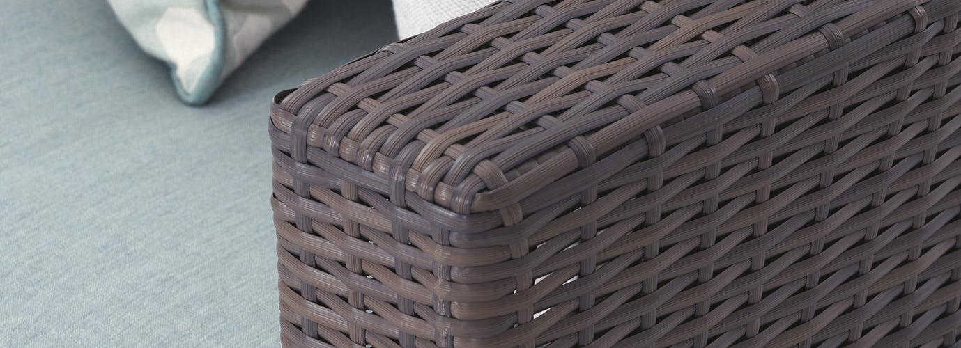 Milea™ 16 Piece Sunbrella Outdoor Patio Estate Set - Mist Blue