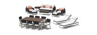 Milo™ Espresso 18 Piece Estate Set - Cast Coral