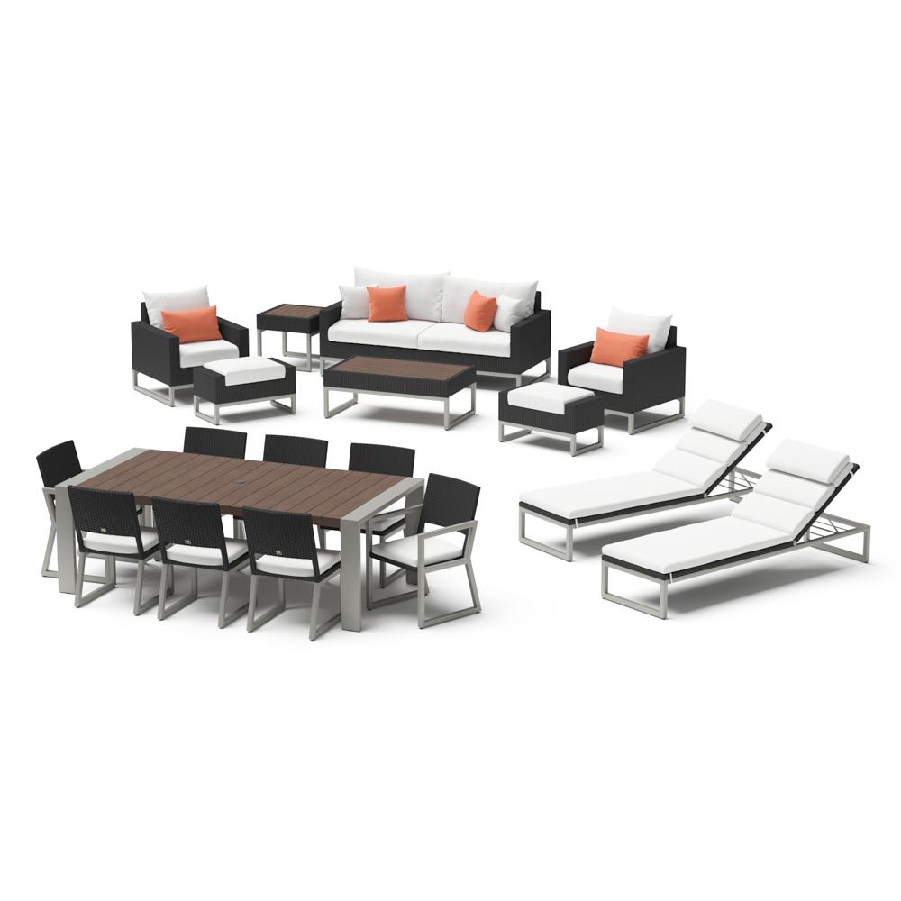 Milo™ Espresso 18 Piece Estate Set - Cast Coral