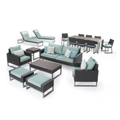 Milo™ Espresso 18 Piece Estate Set - Spa Blue