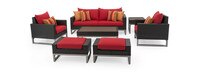 Milo™ Espresso 18 Piece Estate Set - Sunset Red