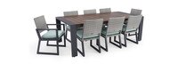 Milo™ Gray 18 Piece Estate Set - Spa Blue