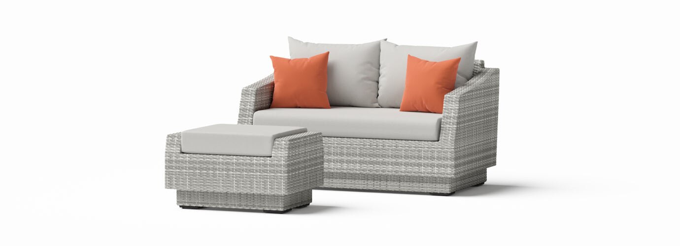 RST Brands Cannes Loveseat & Ottoman