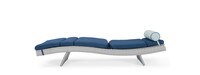 Portofino® Comfort 3 Piece Sunbrella® Outdoor Chaise Lounge Set - Laguna Blue