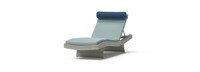 Portofino® Comfort 3 Piece Sunbrella® Outdoor Chaise Lounge Set - Spa Blue