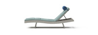 Portofino® Comfort 3 Piece Sunbrella® Outdoor Chaise Lounge Set - Spa Blue
