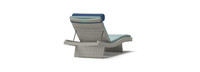 Portofino® Comfort 3 Piece Sunbrella® Outdoor Chaise Lounge Set - Spa Blue