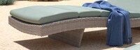 Portofino® Comfort 3 Piece Sunbrella® Outdoor Chaise Lounge Set - Spa Blue