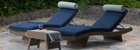 Portofino® Repose Sunbrella® Loungers & Side Table - Laguna Blue