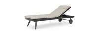 Portofino® Casual 2 Piece Lounger and Mattress - Taupe Mist