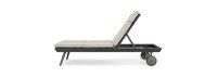 Portofino® Casual 2 Piece Lounger and Mattress - Taupe Mist