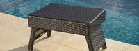 Portofino® Comfort 2 Loungers & Table - Espresso