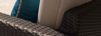 Portofino® Comfort Sunbrella® Outdoor 96in Sofa - Dove Gray