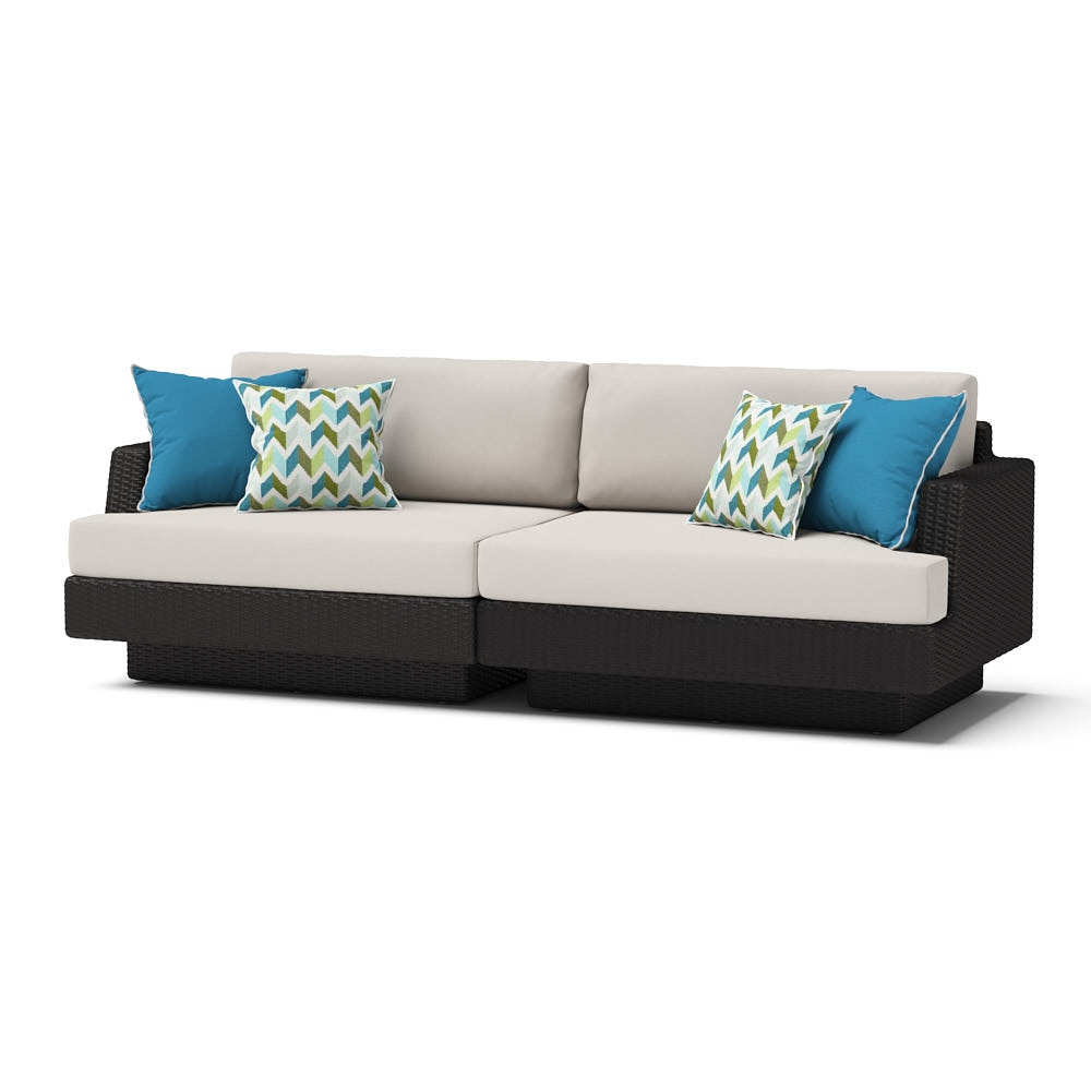 Portofino® Comfort Sunbrella® Outdoor 96in Sofa - Dove Gray