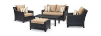 Deco™ 5 Piece Love & Club Seating Set - Maxim Beige
