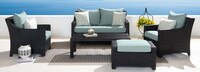 Deco™ 5 Piece Love & Club Seating Set - Spa Blue