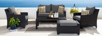 Deco™ 5 Piece Love & Club Seating Set - Spa Blue