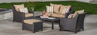 Deco™ 5 Piece Love & Club Seating Set - Spa Blue