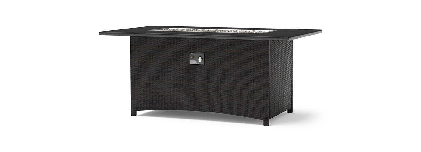 Deco™ 5 Piece Sunbrella® Outdoor Love & Club Fire Set - Bliss Ink