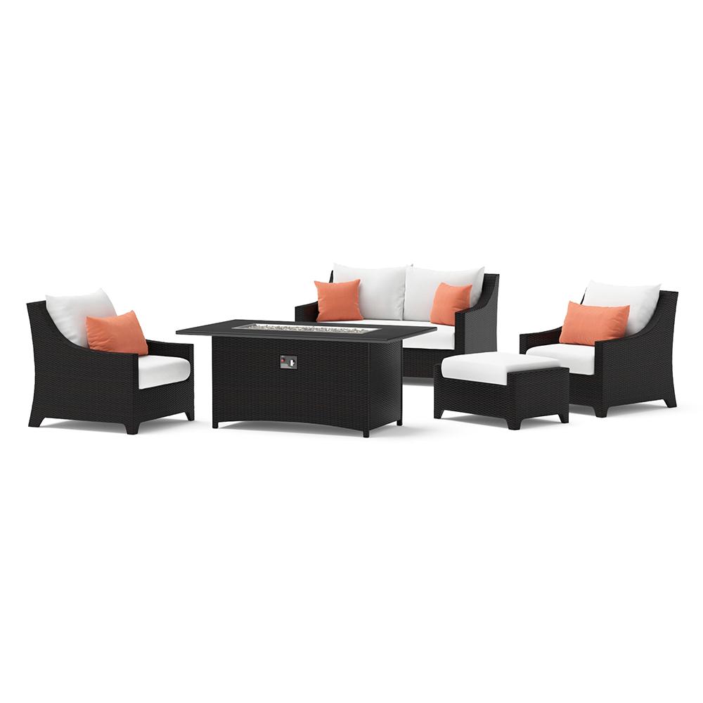 Deco™ 5 Piece Love and Club Fire Set - Cast Coral