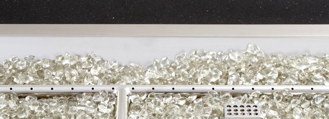 Deco™ 5 Piece Sunbrella® Outdoor Love & Motion Club Fire Set - Bliss Ink