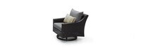 Deco™ 5 Piece Sunbrella® Outdoor Love & Motion Club Fire Set - Charcoal Gray