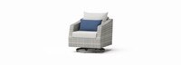 Cannes™ 6 Piece Sunbrella® Outdoor Love & Club Seating Set - Bliss Ink