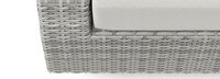 Cannes™ 6 Piece Sunbrella® Outdoor Love & Club Seating Set - Bliss Ink