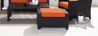 Deco™ 6 Piece Sunbrella® Outdoor Love & Club Seating Set - Spa Blue