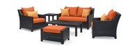 Deco™ 6 Piece Love and Club Seating Set - Tikka Orange