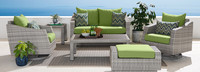 Cannes™ 6 Piece Love & Motion Club Seating Set - Bliss Ink