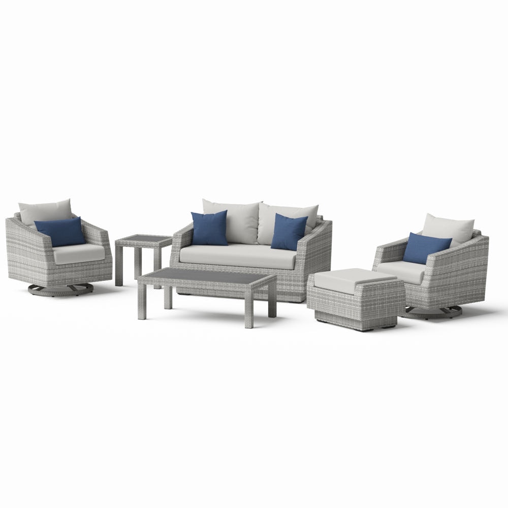 Cannes™ 6 Piece Love & Motion Club Seating Set