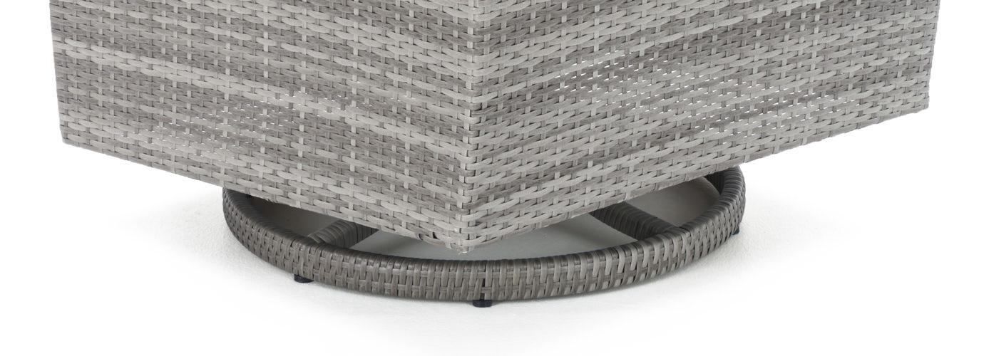 Cannes™ 6 Piece Sunbrella® Outdoor Love & Motion Club Seating Set - Tikka Orange