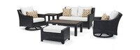 Deco™ Deluxe 6 Piece Love & Motion Club Seating Set - Moroccan Cream