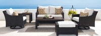 Deco™ Deluxe 6 Piece Love & Motion Club Seating Set - Moroccan Cream