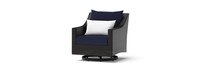Deco™ 6 Piece Sunbrella® Outdoor Love & Motion Club Seating Set - Navy Blue
