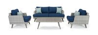 Portofino® Casual 4pc Loveseat Group - Laguna Blue
