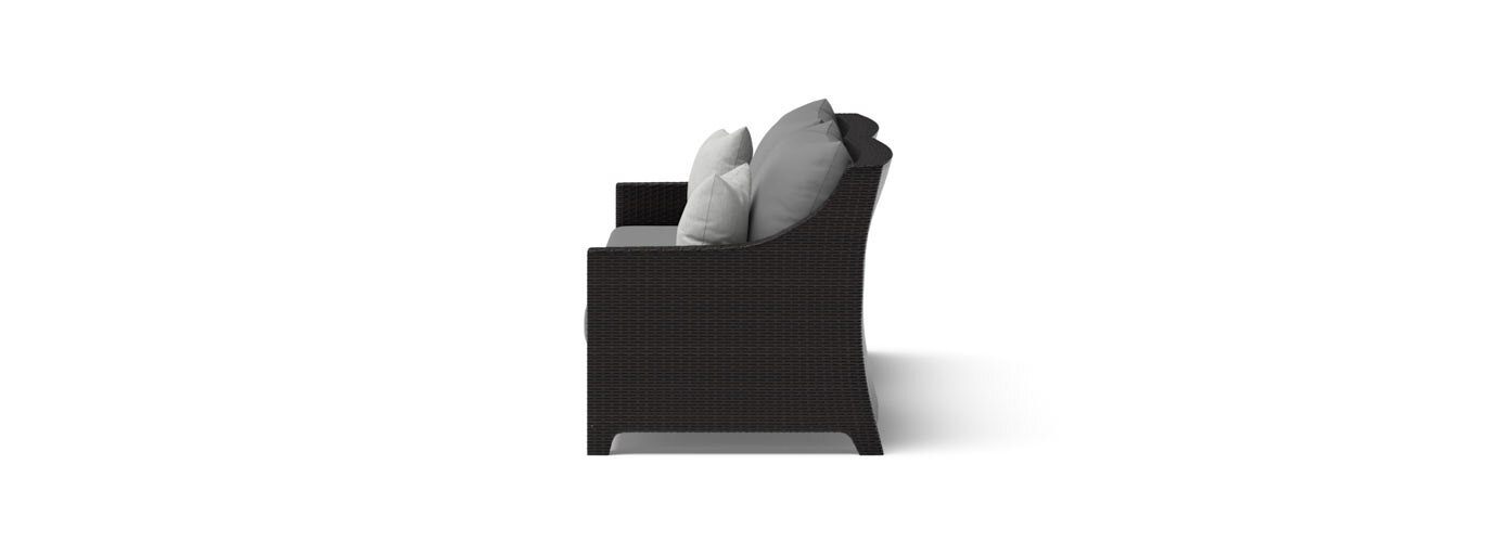 Deco™ 2 Piece 96in Sunbrella® Outdoor Sofa - Charcoal Gray