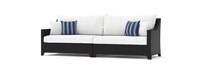 Deco™ 2 Piece 96in Sunbrella® Outdoor Sofa - Centered Ink