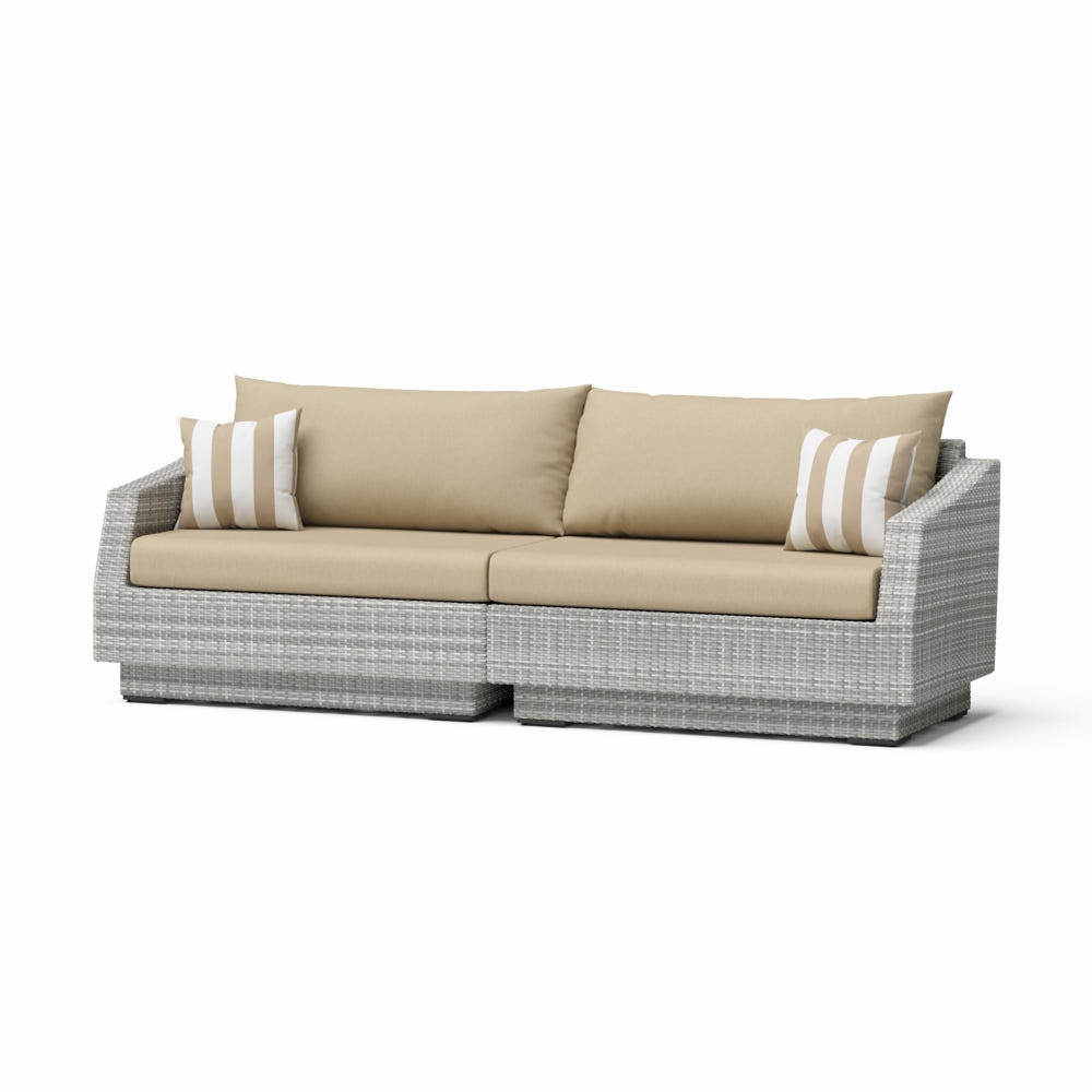 Cannes™ 2 Piece Sunbrella® Outdoor Sofa - Maxim Beige