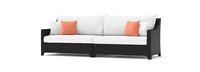 Deco™ 2 Piece 96in Sunbrella® Outdoor Sofa - Cast Coral