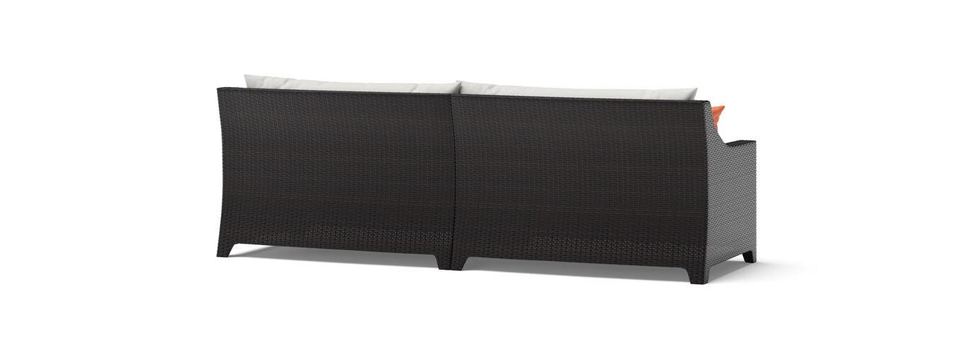 Deco™ 2 Piece 96in Sunbrella® Outdoor Sofa - Cast Coral