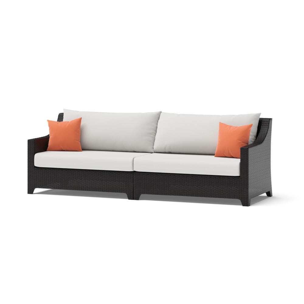 Deco™ 2 Piece 96in Sunbrella® Outdoor Sofa - Cast Coral