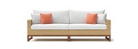 Mili™ 96in Sofa - Cast Coral