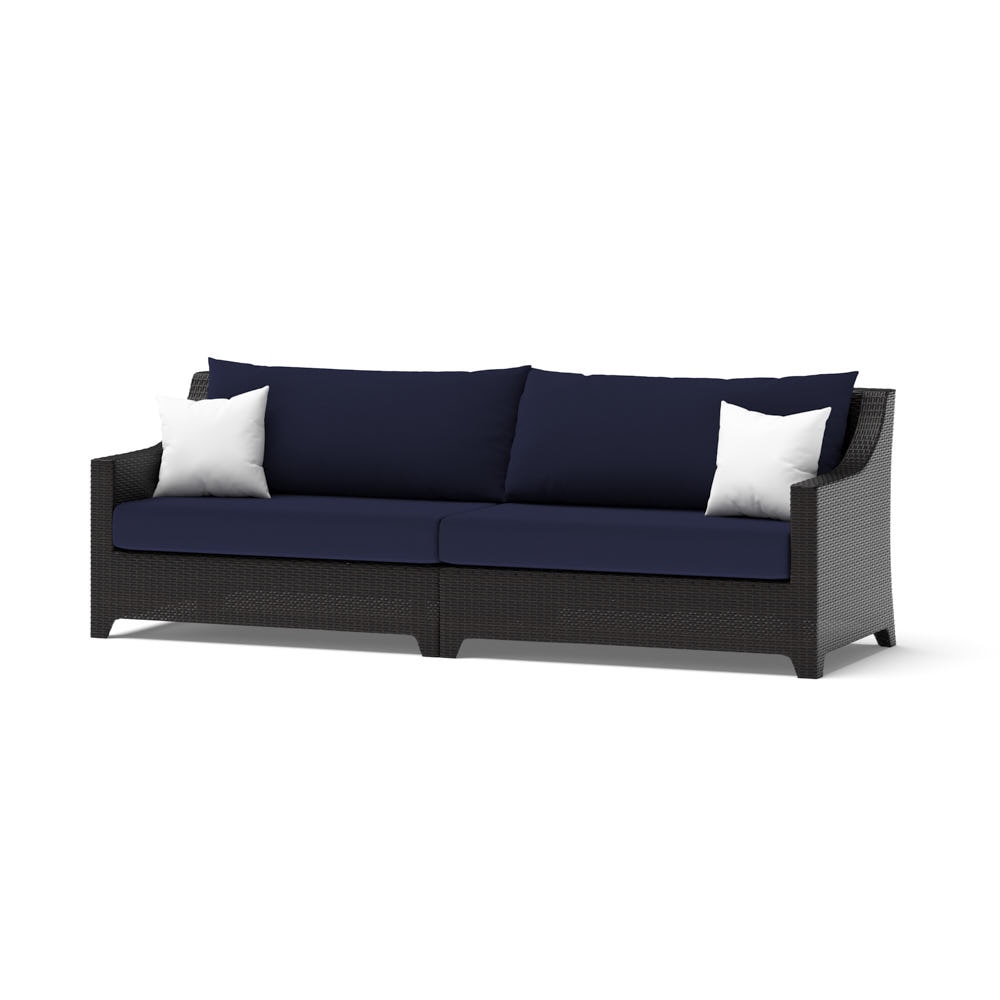 Deco™ 2 Piece 96in Sunbrella® Outdoor Sofa - Navy Blue