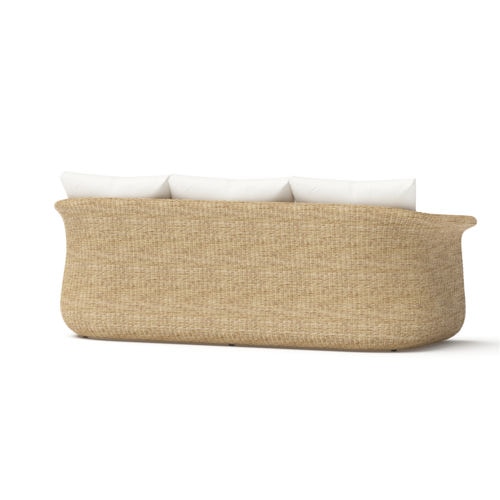 RST Brands Sedona Resin Wicker Patio Sofa - Thumbnail 4