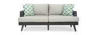 Portofino® Casual Sunbrella® Outdoor 71in Sofa - Dove Gray