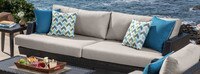 Portofino® Casual Sunbrella® Outdoor 71in Sofa - Dove Gray