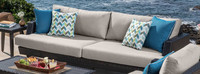 Portofino® Casual 71in Sunbrella® Outdoor Sofa - Dove