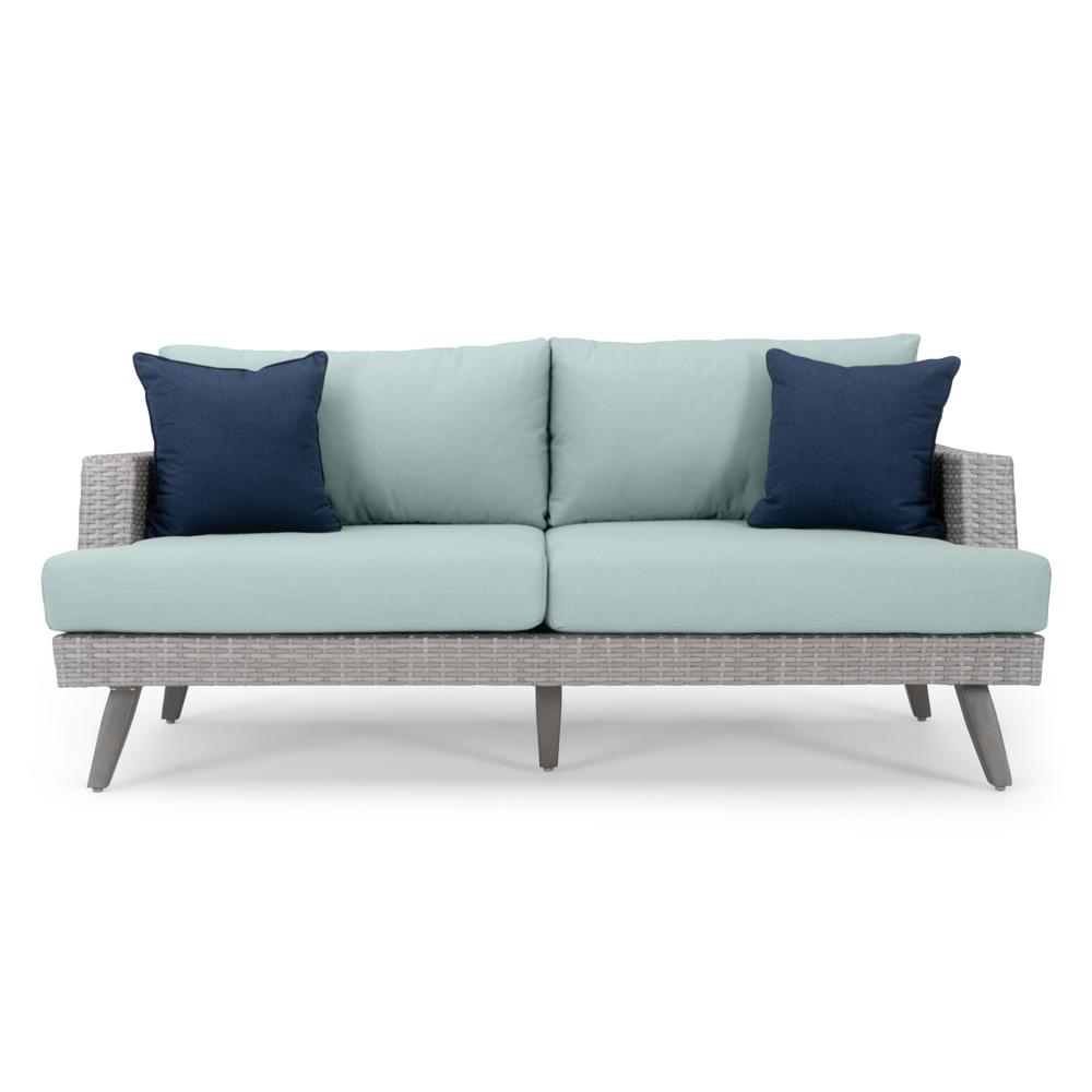 Portofino Casual 71in Loveseat - Spa Blue